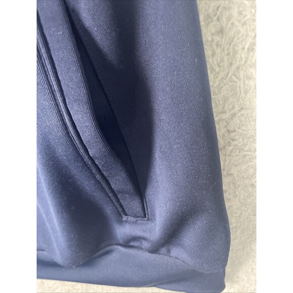 Vintage Adidas Original Superstar Track Jacket Mens 2XL Navy Blue AB9715 NWT - Picture 7 of 11